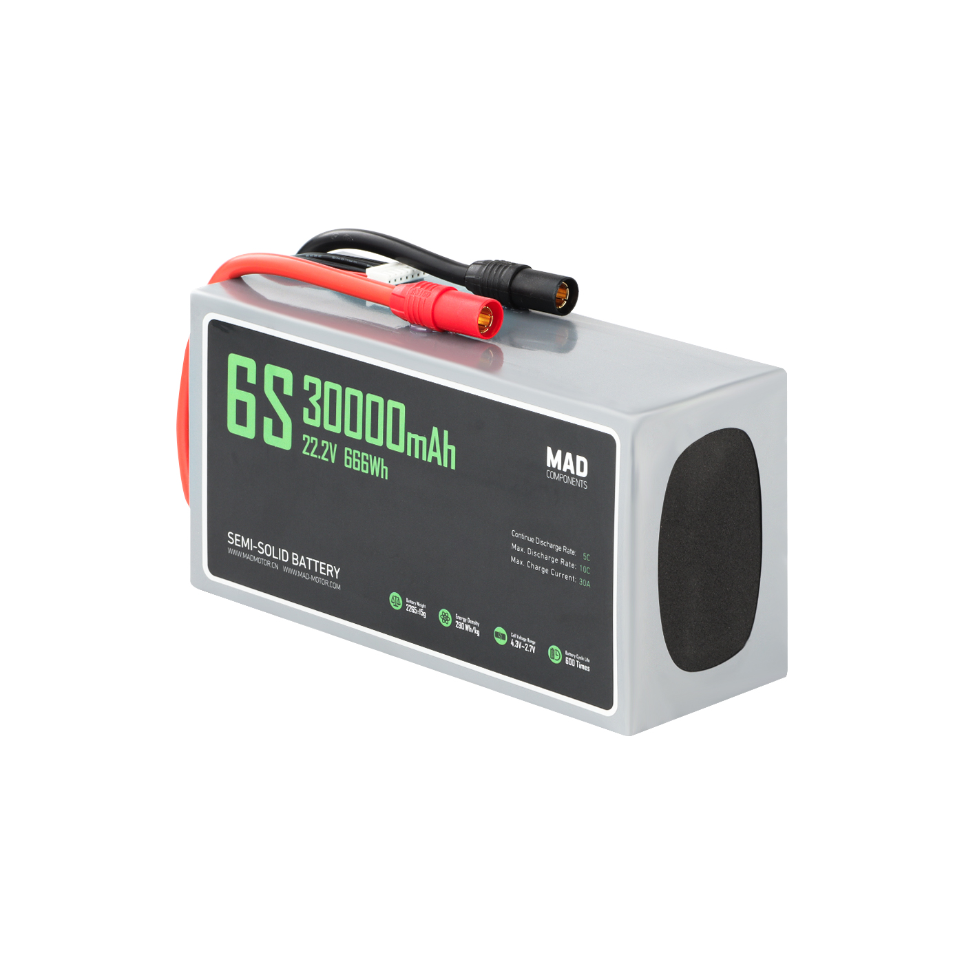 Drone Battery Lipo - Bateria de Lítio Sólida de Alta