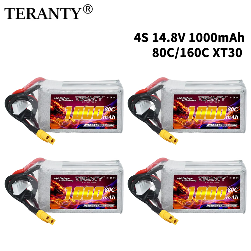 Drone Battery 3S - Bateria Lipo TERANTY 4S 1000mAh 14.8V
