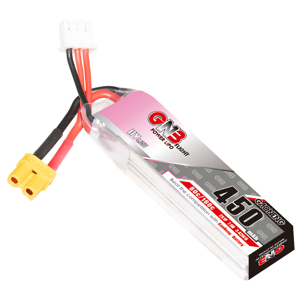 Bateria lipo gnb hv 2s 7.6v 45 - Drone Battery 3S avaliação e preço