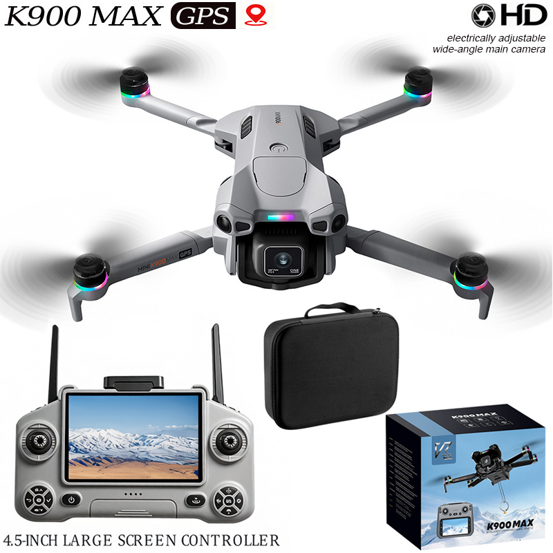 Kit de Drone K900 Max com Cont - Jjrc Drone X12 avaliação e preço