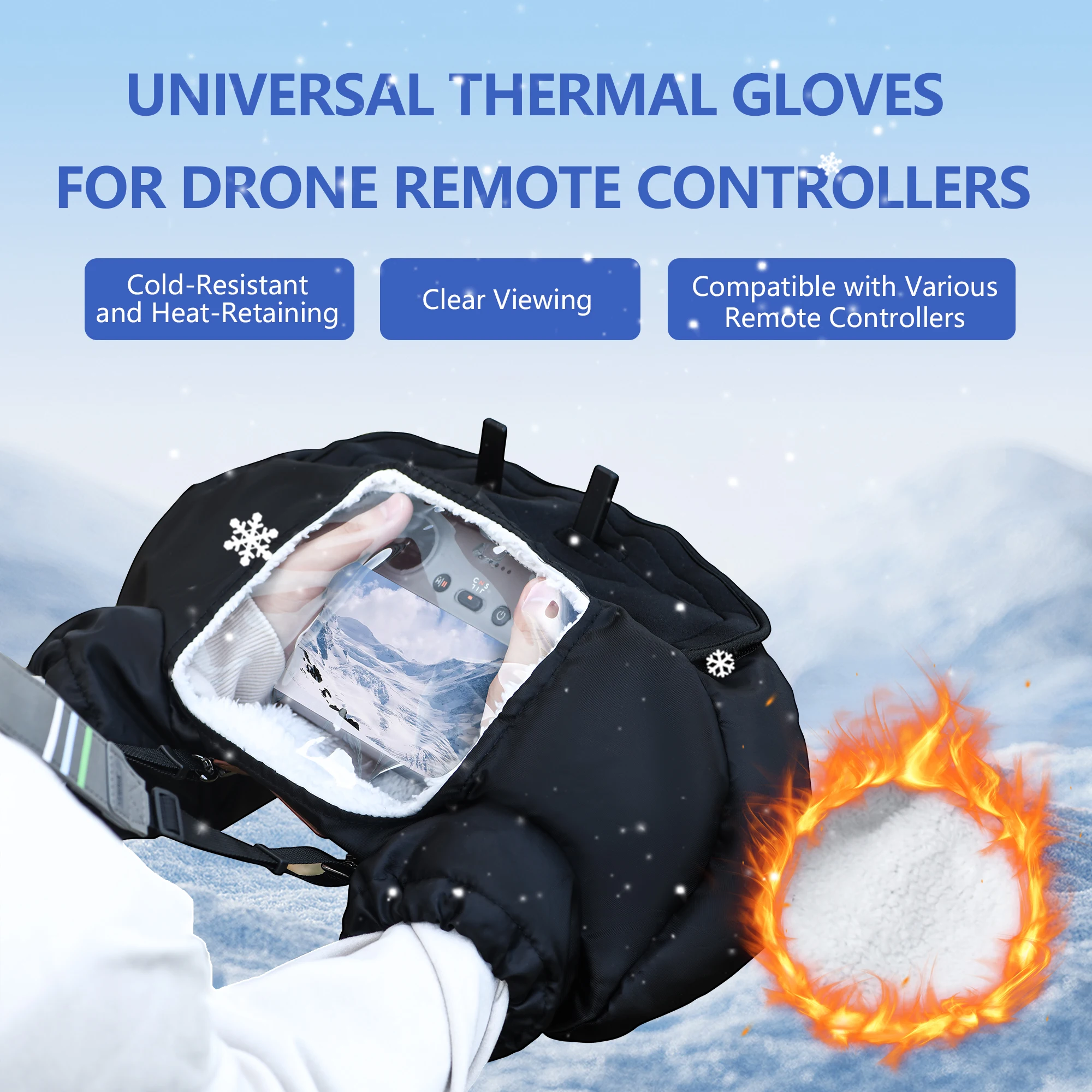 Luvas Quentes de Inverno para  - Dji Drone Mini 3 avaliação e preço